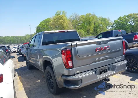 2021 GMC Sierra 1500 2Wd Short Box Elevation from USA, damaged, VIN 3GTP8CEK1MG398906
